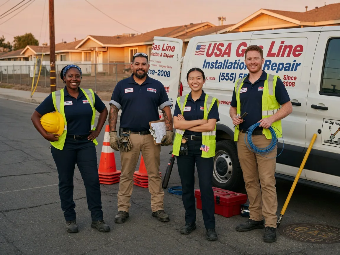Gas Line Installation company in Cumbola, PA